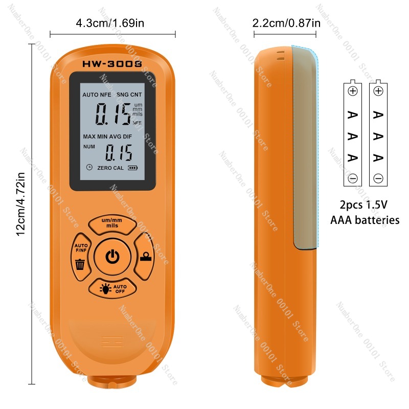 Hw-300s coating thickness gaug - Paint Thickness Gauge review and price