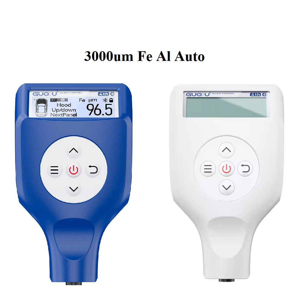  0-3000μm 0.1μm Fe NFe Probe  - Paint Thickness Gauge review and price