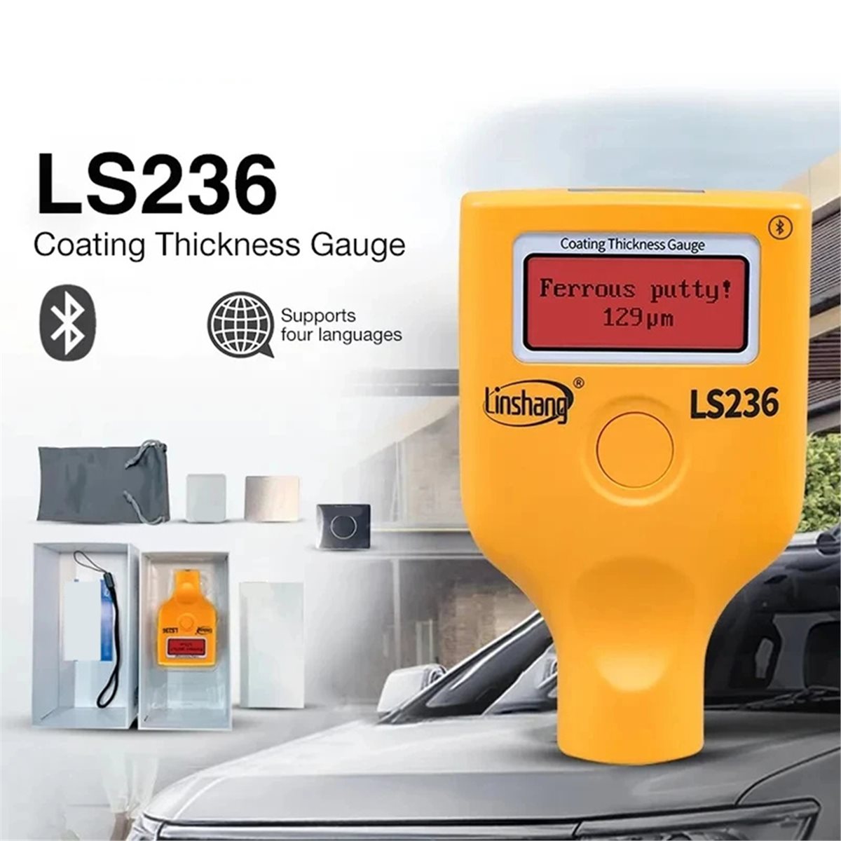 Y1251A*☀▃ LS236 Coating Thickn - Paint Thickness Gauge review and price