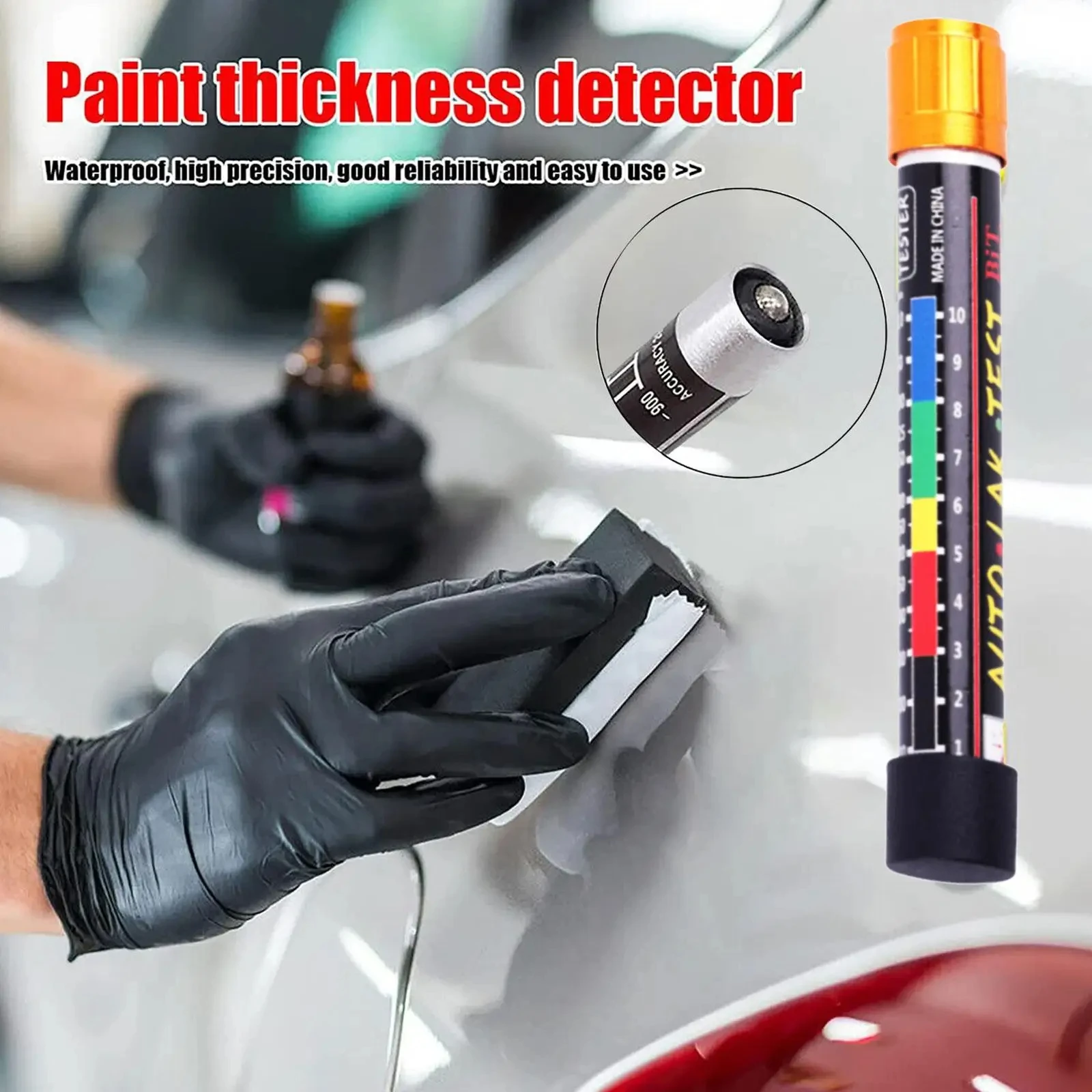 Car Paint Test Thickness Teste - Paint Thickness Gauge review and price