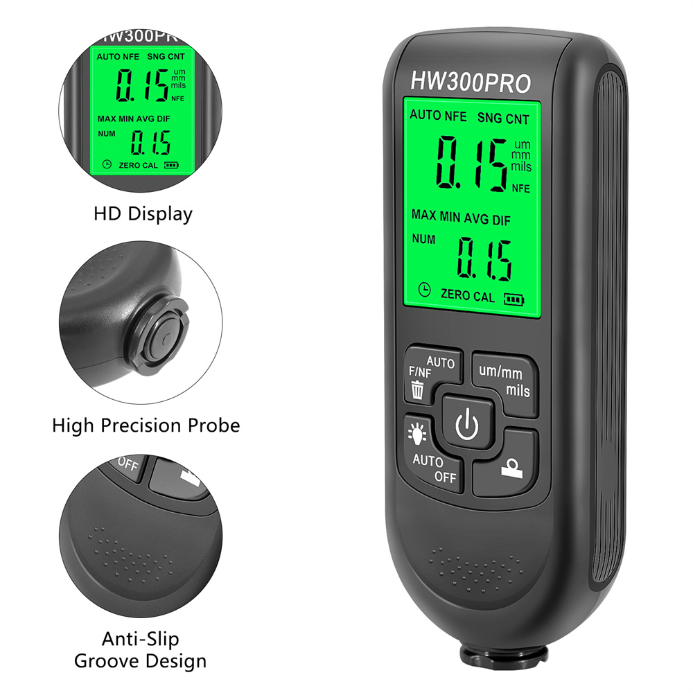 HW-300PRO Coating Thickness Ga - Paint Thickness Gauge review and price